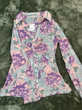 FREE PEOPLE -  Lucky Shirtee